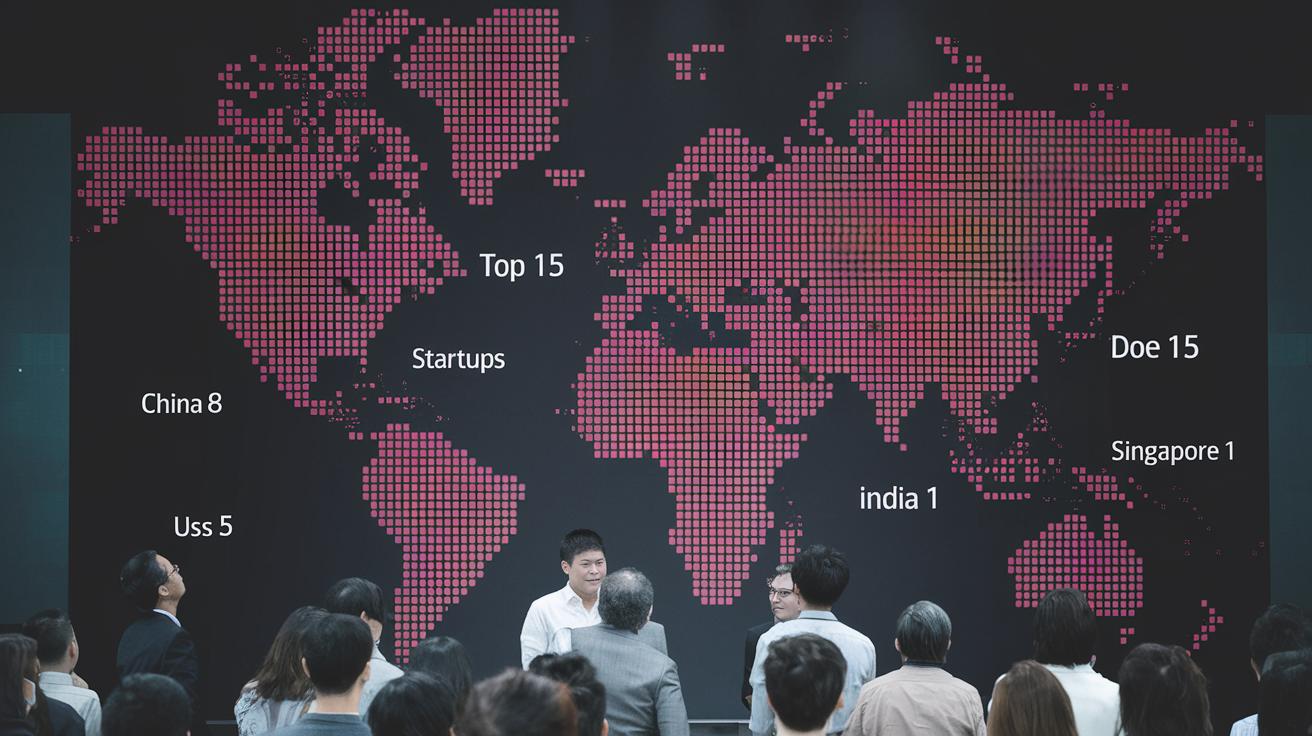 Top 15 by country China 8, USA 5, India 1, Singapore 1.jpg